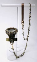Olive Renaissance Leash<br />Harness and Leash sold separately