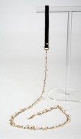 Golden Pearl<br />Jewelry Chain Leash<br />