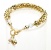 Gilt Crystal Cascade Necklace<!--Dogs--> Gilt Crystal Cascade Necklace<!--Dogs-->