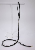 Midnight Rose<br />Velvet Cord Leash<br />