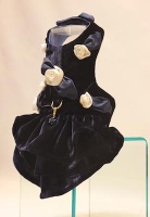 Ink Blue Rose Gown<br />