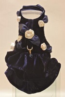 Ink Blue Rose Gown<br />