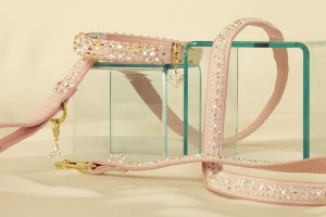Pink Funk Luxe Leash<br />Collar and leash sold separately