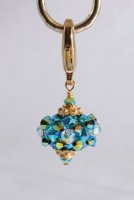 Turquoise Princess Diva Dangle<br />