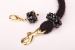 Ebony Crystal Cashmere Leash Ebony Crystal Cashmere Leash