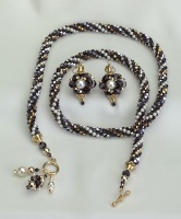 Animal Melange Ear Drops<br />Ear Drops and Necklace sold separately