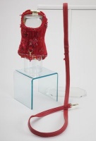 Poinsettia Vest<br />Coat and leash sold separately