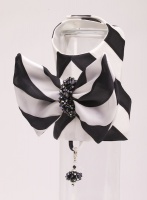 Graphic Stripe Party Puff<br />