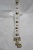 White Golden Grid Leash White Golden Grid Leash