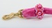 Hot Pink Party Puff Leash