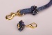 Indigo Crystal Cashmere Leash Indigo Crystal Cashmere Leash