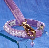 Lilac Leash<br />Collar and leash sold separately