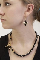 Dotty Ear Drops<br />Ear Drops and Necklace sold separately