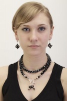 Silver Dot Necklace<!--Women--><br />Ear Drops and Necklace sold separately