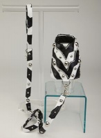 Zebra Graphics Leash<br />Vest and leash sold separately
