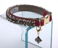 Ruby Pyramid Collar<br />
