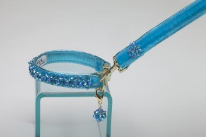 Turquoise Princess Leash<br />Collar and leash sold separately