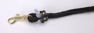 Mother of Pearl<br />Luxe Velvet Cord Leash<br />
