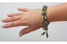 Olive Pearl Bracelet