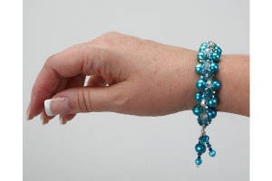 Turquoise Pearl Bracelet<br />