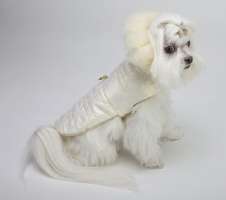 Cream Aviator Coat<br />