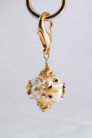 Golden Pearl Diva Dangle<br />