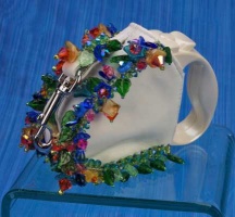 Tropical Garden Retractable Leash<br />
