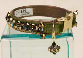 Olive Posh Collar<br />