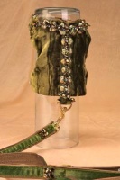 Olive Posh Vest<br />Leash available separately