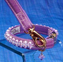 Lilac Collar<br />Leash sold separately