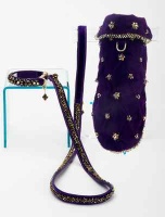 Ultraviolet Pyramid Collar<br />Coat, collar and leash sold separately