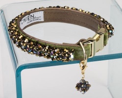 Olive Posh Luxe Collar<br />